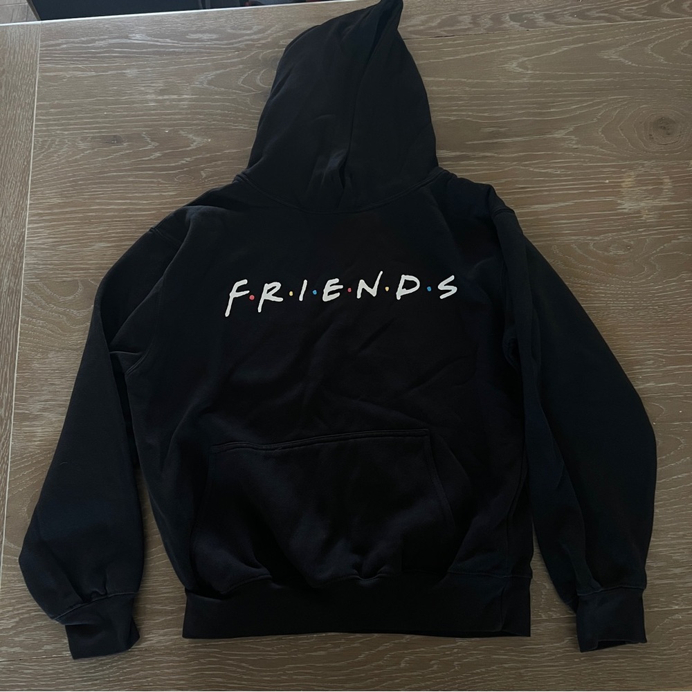 Urban Outfitters Black Friends Hoodie Sweatshirt